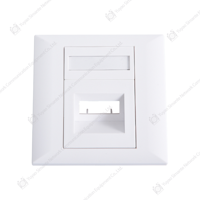 SMT-4307SC-2P 86 Type Flat Faceplate Fit For SC Connector,2 Ports