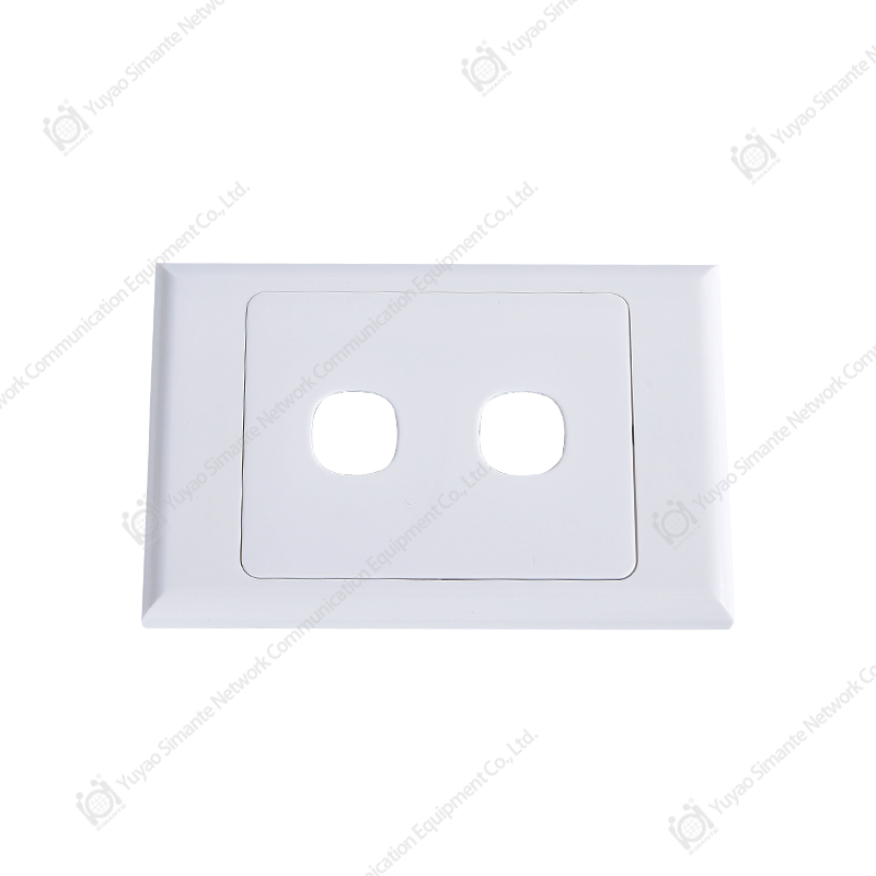 SMT-4304-120-2P Australia Faceplate Double Port